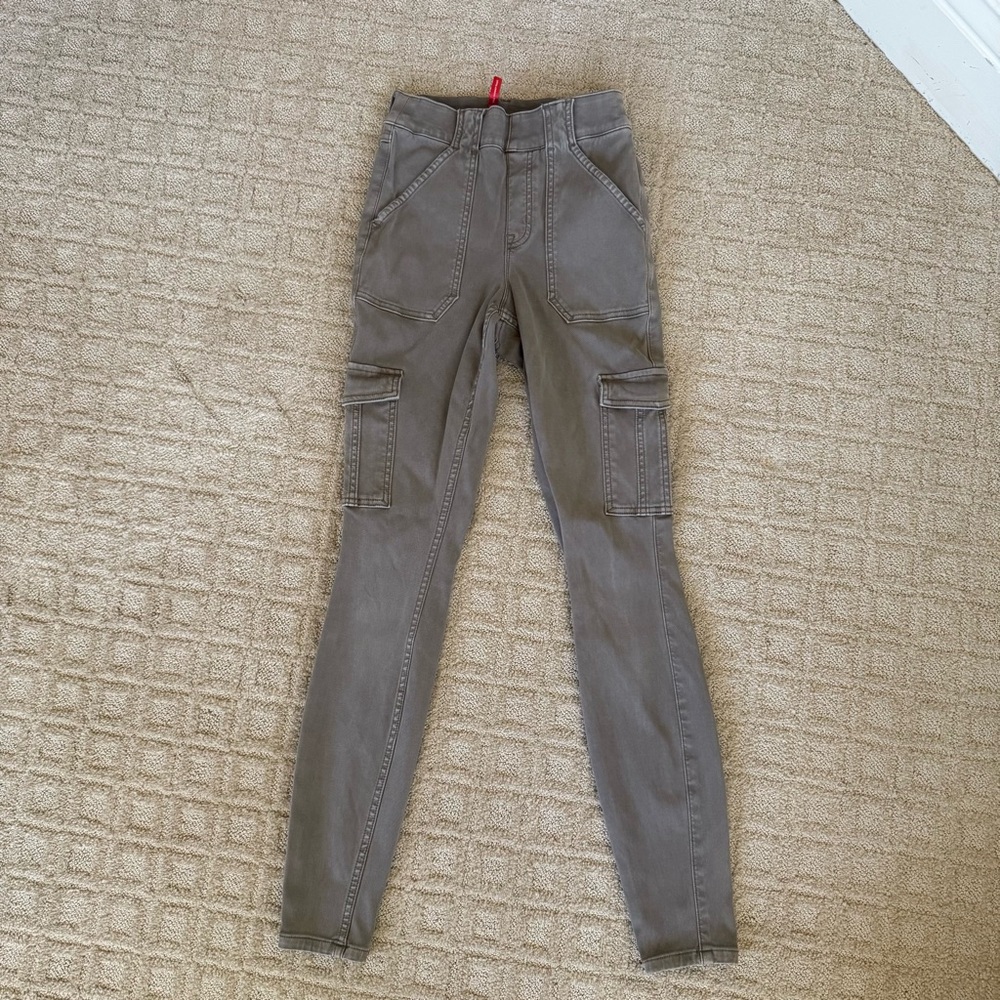 Spanx Twill Cargo Pull Up Pants